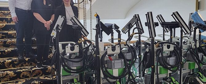 Cresta Palace Celeina, Sank Moritz Schweiz setzt auf die chemiefreie Reinigung von mct greenclean Schweiz GmbH